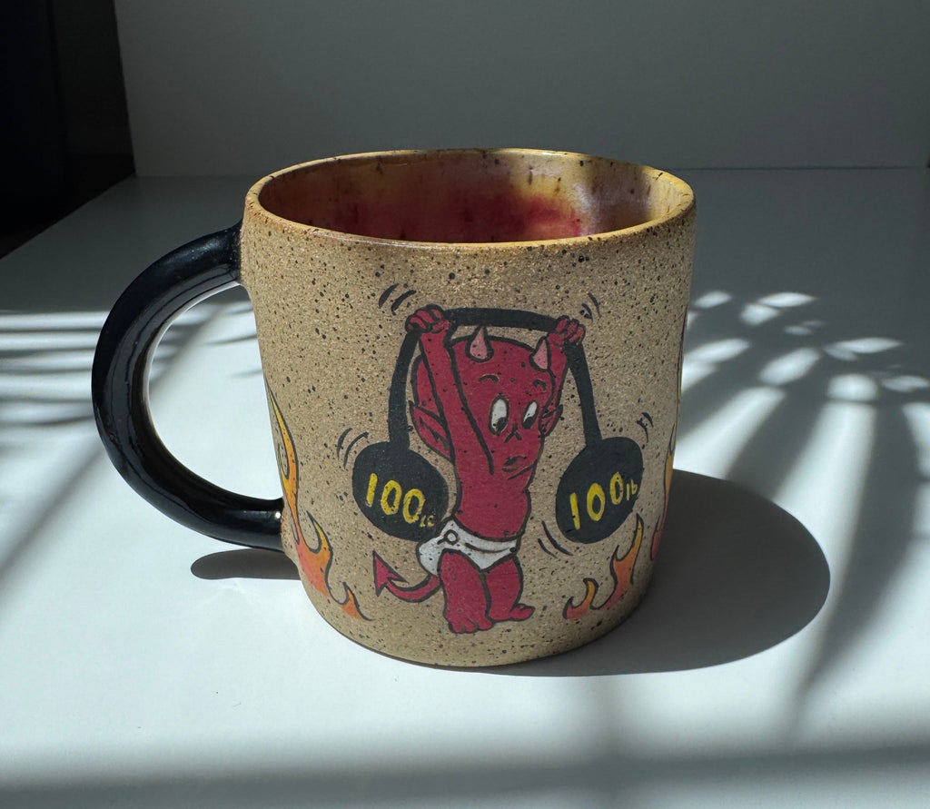 Hot Stuff Powerliftin’ Mug
