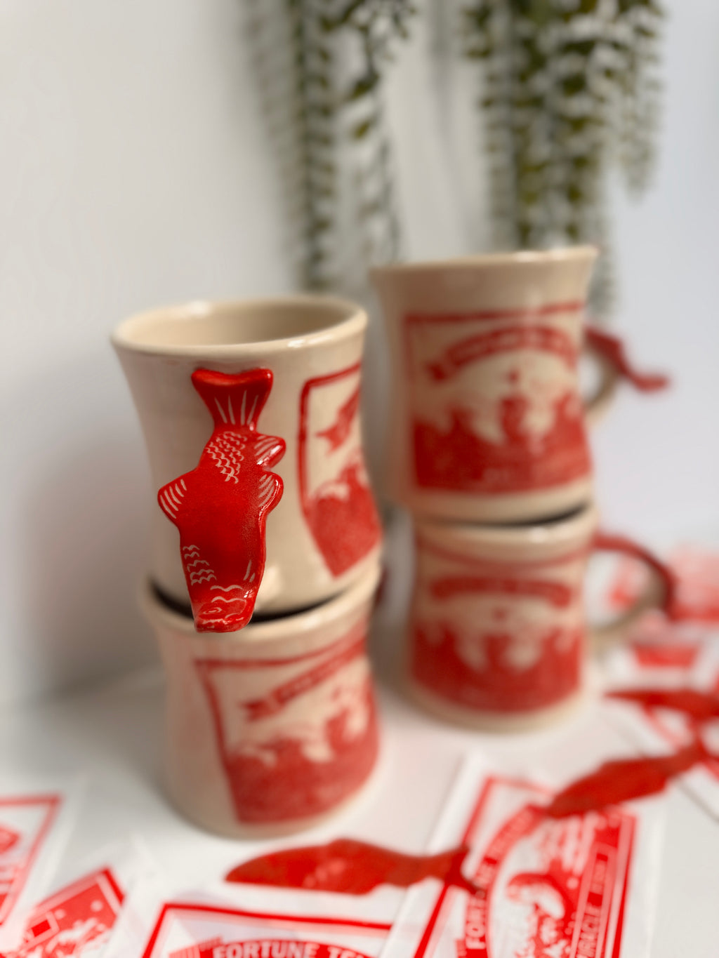 Fortune Fish Mug